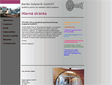 Tablet Screenshot of mg-gamont.sk